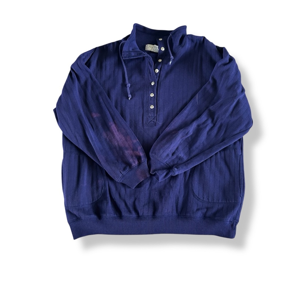 [Jennifer Moore] VTG Indigo Pullover